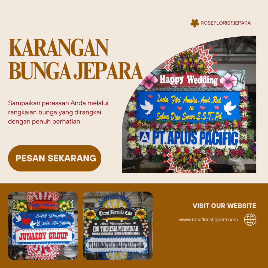 karangan bunga jepara