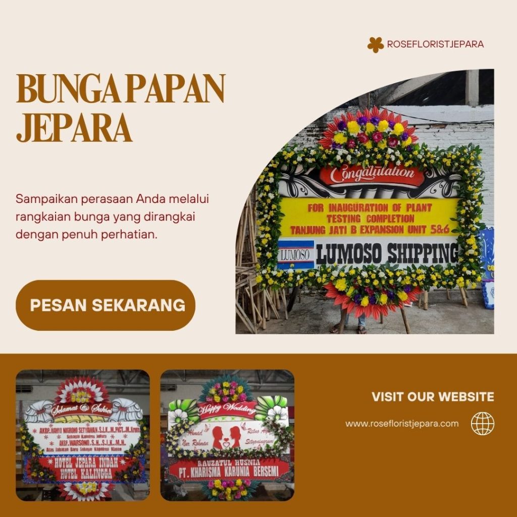 Bunga Papan Jepara