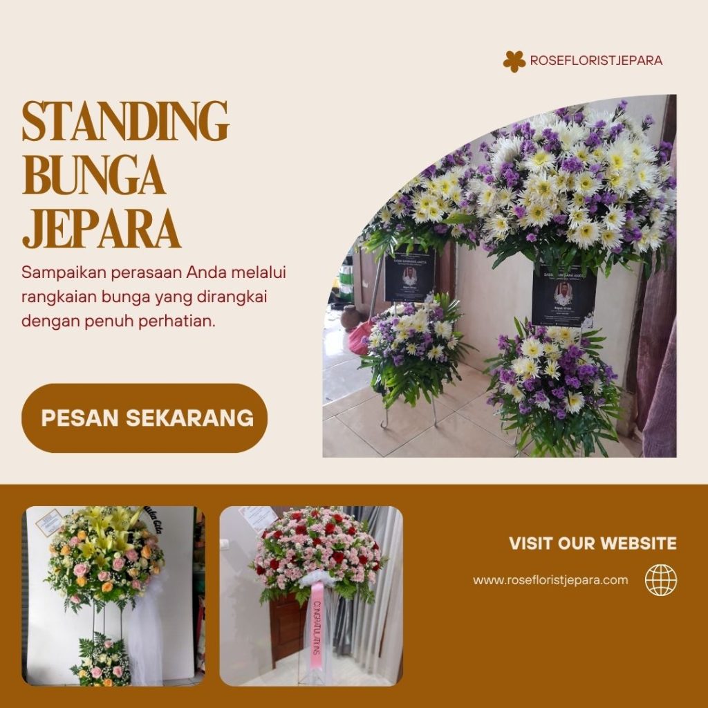 Standing Bunga Jepara